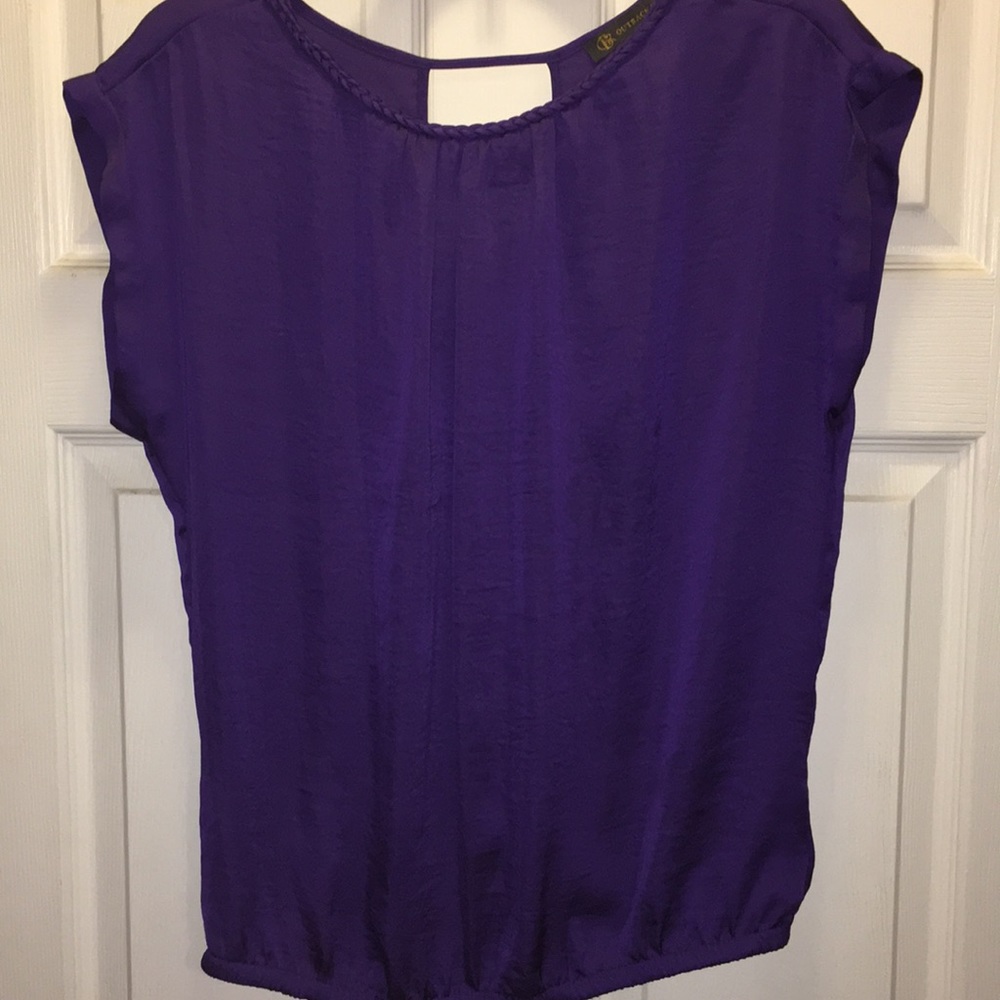 Outback Red Blouse Sz M